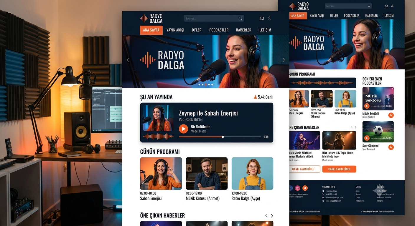 RadyoDalga Php Script Teması