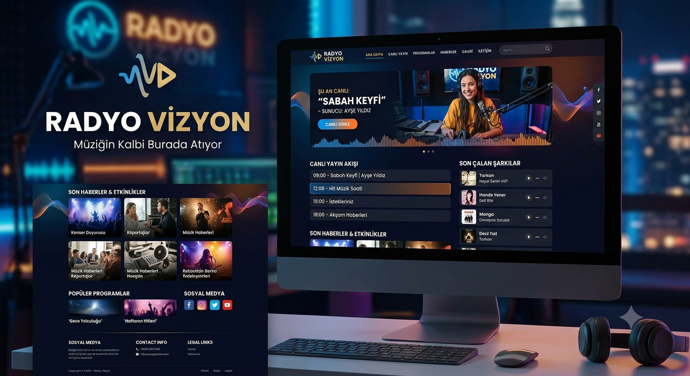 RadyoVizyon Php Script Teması